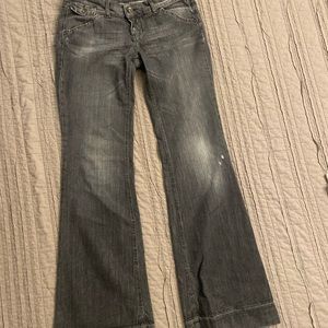 Grey bell bottom jeans…. Perfect condition!